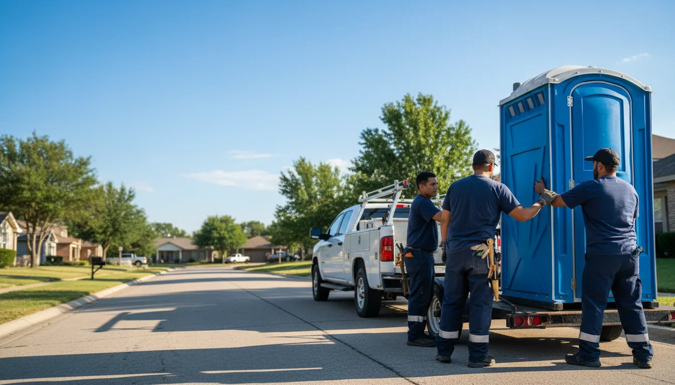 Portable Toilet Rental in Imperial, TX near me